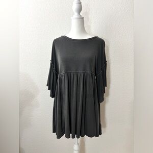 UO waterfall mini dress